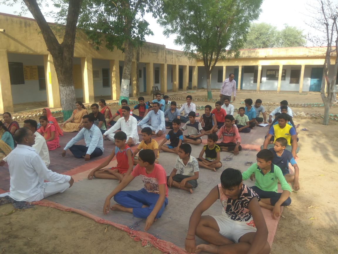 Yoga in Village School